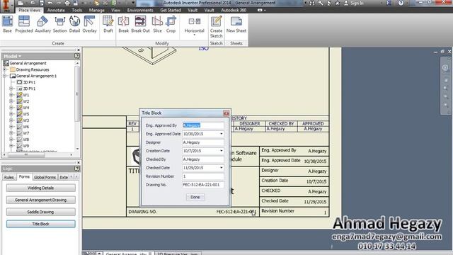 3D pressure vessel design software, Drawings GA and Saddles смотреть онлайн