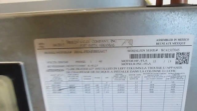 RHEEM "Scratch & Dent" Central Air Conditioner Air Handler RHALFR36PJB05A417 смотреть онлайн