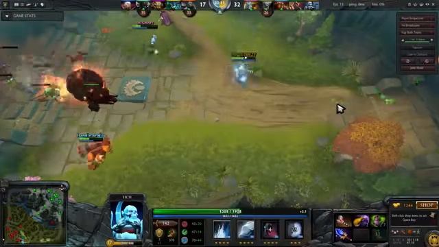 Dota 2 lich noob player :D смотреть онлайн