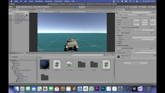 3D Tank Oyunu Yapıyoruz #1 - Unity 3D смотреть онлайн