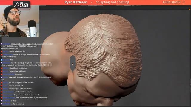 Stylized Characters with Ryan Kittleson: Dr. Fauci Likeness - ZBrush 2021.7 смотреть онлайн