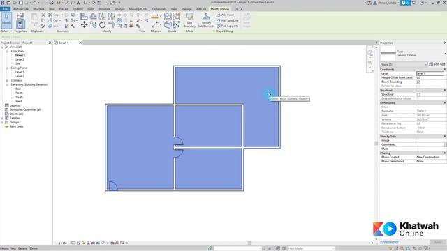 Revit Warnings | Lines Cannot Intersect Each Other | خطوة اونلاين смотреть онлайн