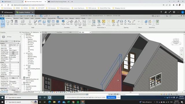Gable Roof in Revit смотреть онлайн