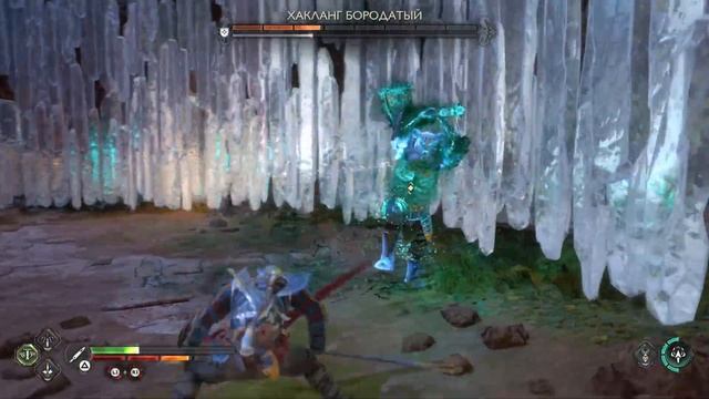 God of War Рагнарёк. Berserker Gravestone 05. Haklangr the Bearded. смотреть онлайн
