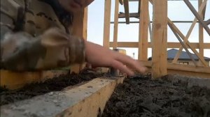 Строим дом из опилкобетона, арболита.