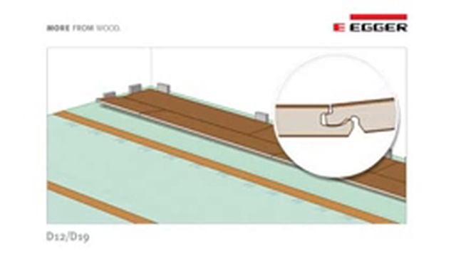 EGGER Laminate Flooring Installation Instruction JUST clic! 240p смотреть онлайн
