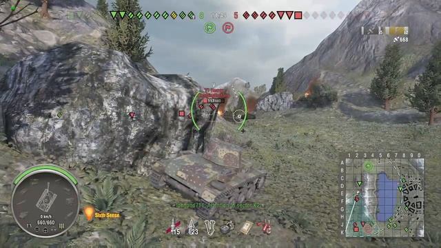 World of Tanks Xbox one VK 30.01 (H) 2 Kills смотреть онлайн