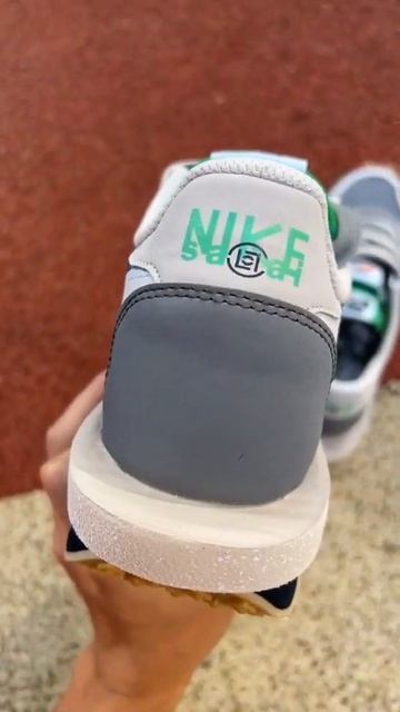 Nike X Sacai Grey Shoes #shorts #shoes #nike #sacai #nikesacai