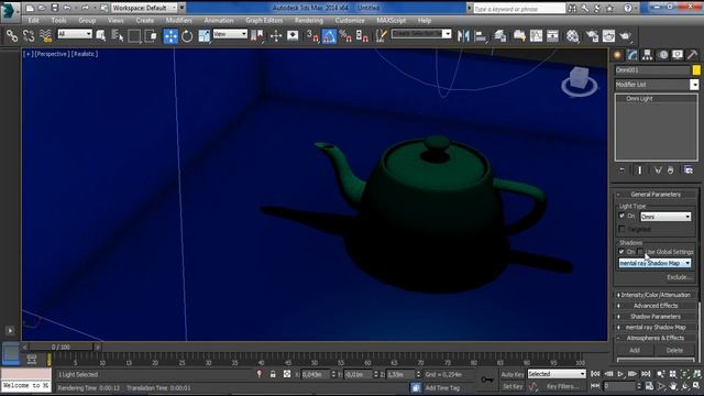 07 - 3D Studio Max - Tutorial - Lights Standard смотреть онлайн