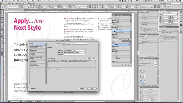 InDesign Styles: Some Awesome Things You Can Do With Them смотреть онлайн