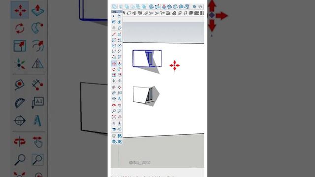 Creating the Geometric Windows in SketchUp without using any plugin! #nicetower смотреть онлайн