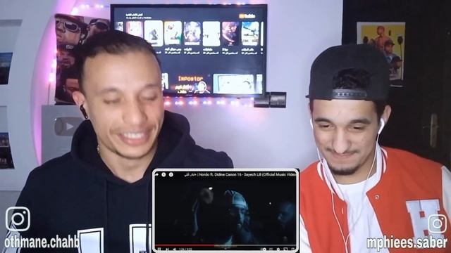 Nordo ft Didine Canon 16 - 3ayech Lili |عايش ليلي (Reaction) 🇲🇦🇩🇿🇹🇳 смотреть онлайн