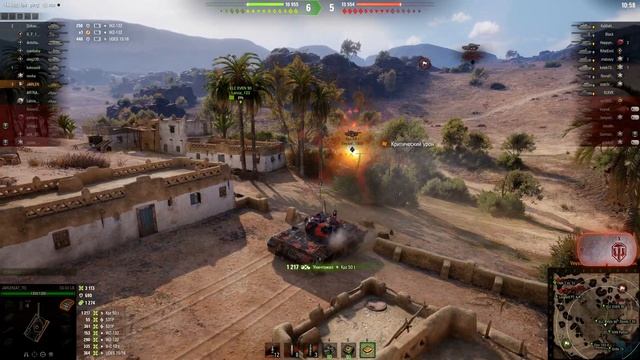 Replay WoT #11 CS 52 LIS Эль Халлуф 6300 урон 6 фрагов UltraHD 4K смотреть онлайн