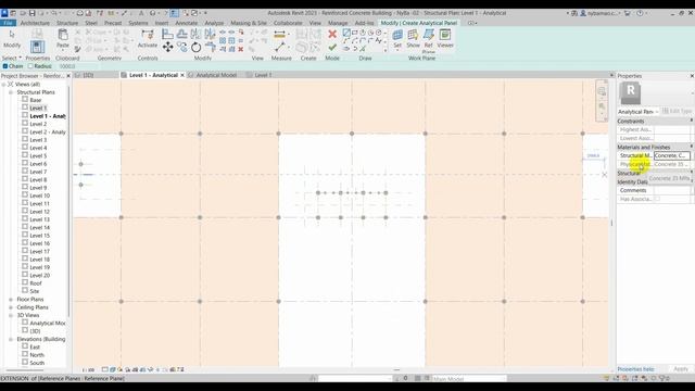 Drawing Analytical Model (Tutorial) in Revit 2023 - #001 смотреть онлайн