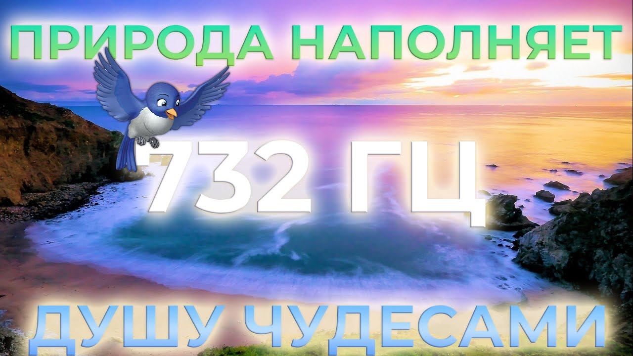 432 ГцУСПОКОЙ НЕРВЫ И РАЗУМТАЙНА ПРИРОДЫ И ПЕНИЕ ПТИЦ, ОТКРОЙ ДВЕРИ К ЧУДЕСАМ