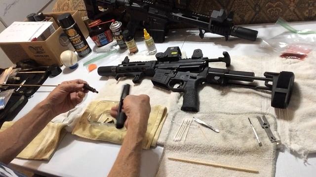 Daniel Defense DDM4 PDW, Cleaning 1 Of 5 Removing The (BCG) Bolt Carrier Group, Bolt & Extractor
