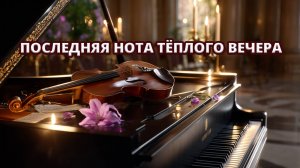 Последняя нота тёплого вечера🎶✨