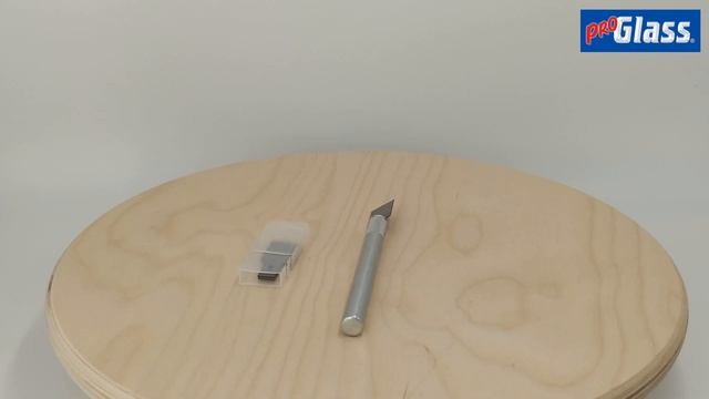 Алюминиевая мини-стамеска ProGlass FSC-120 с системой быстрой смены лезвий. Сделано в Германии. смотреть онлайн