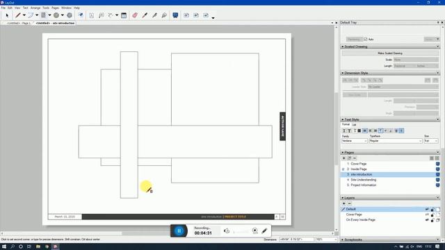SketchUp LayOut Basics | Presentation, Layers, and Pages in Layout | Part 9 смотреть онлайн