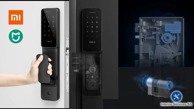 Xiaomi Mijia Smart Push Pull Door Lock in Singapore смотреть онлайн