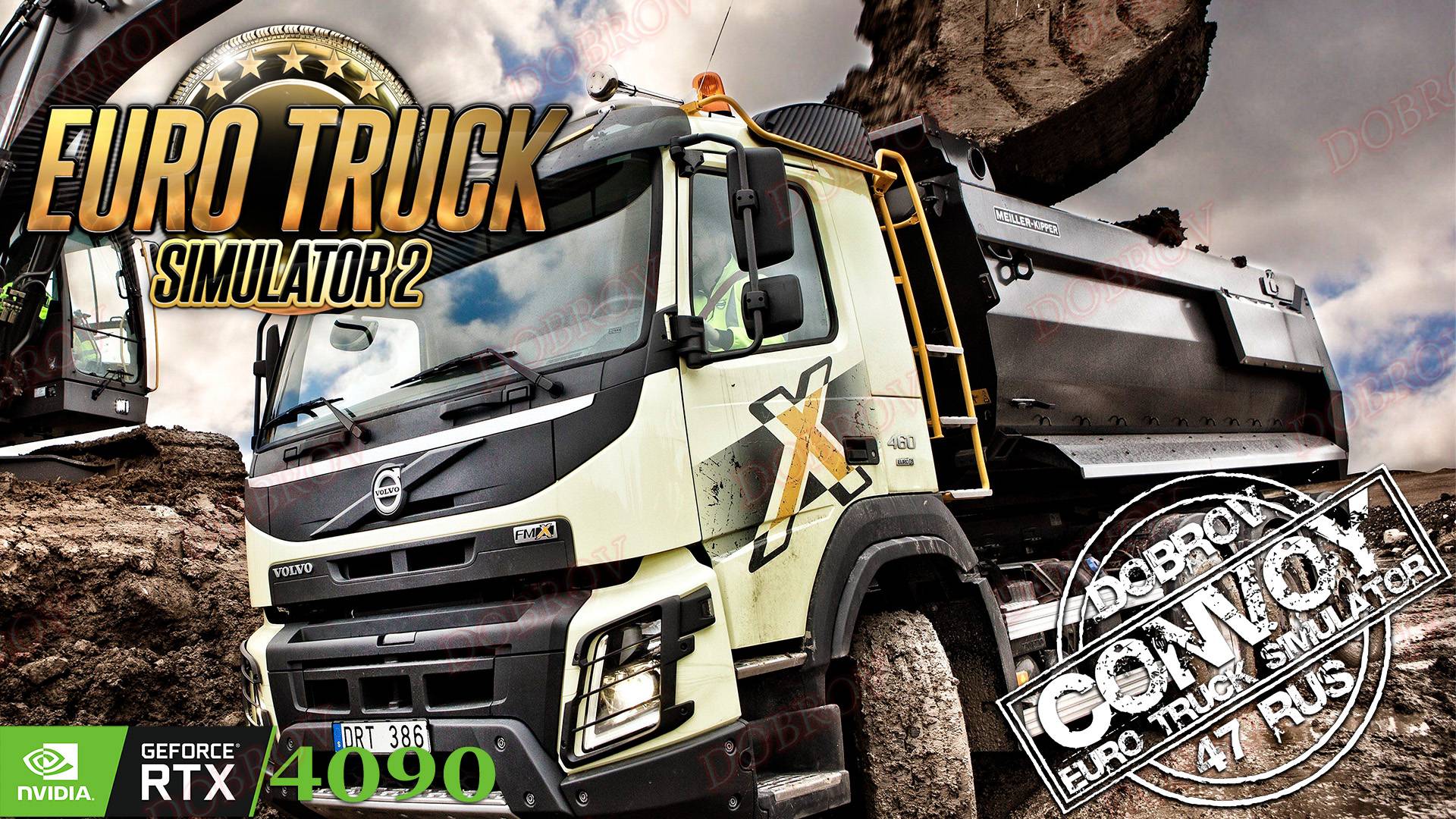 Euro Truck Simulator 2 RTX4090 (4K Ultra Settings)