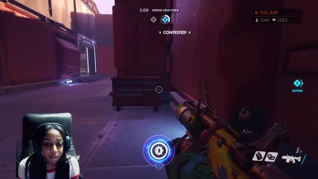 Jasmine plays Overwatch смотреть онлайн