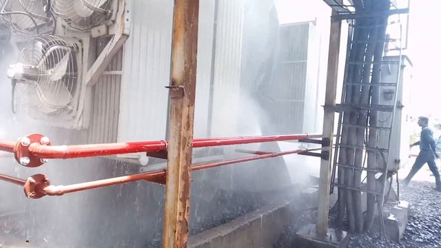 Deluge valve Operation for Transformer смотреть онлайн