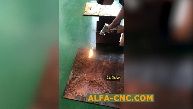 Лазерный очиститель металла от ржавчины и краски 1000w 2000w 3000w
