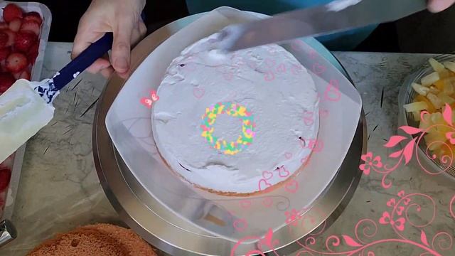 🎬078_👩🍳딸기와 크림의 사랑💖  💯Strawberry And Cream Love💖_Strawberry Cake