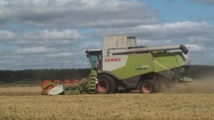 4 Комбайна CLAAS .2 LEXION 670, TUCANO 450,580 уборка урожая.