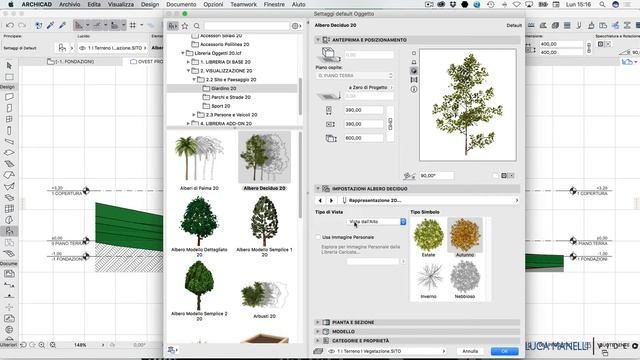 Come avere in ARCHICAD gli alberi 2D nelle Sezioni e Alzati смотреть онлайн