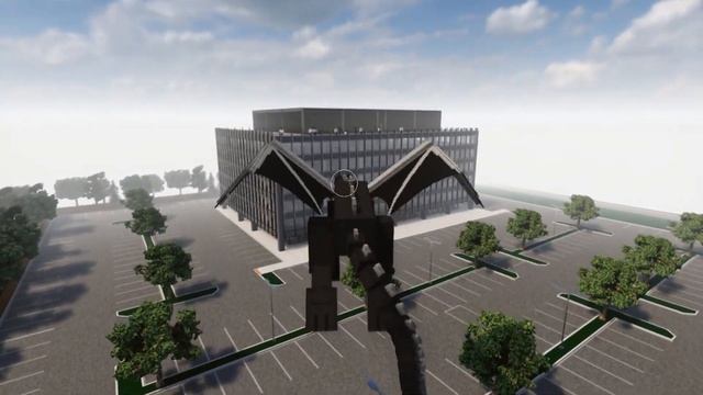 Minecraft Ender Dragon Destroys Cities ➤ Teardown смотреть онлайн