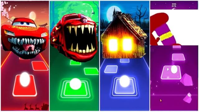 Mcqueen Eater 🌟 Spider House Head 🌟 Bus Eater 🌟 Car Eater ⚡️ Tiles Hop EDM Rush! смотреть онлайн