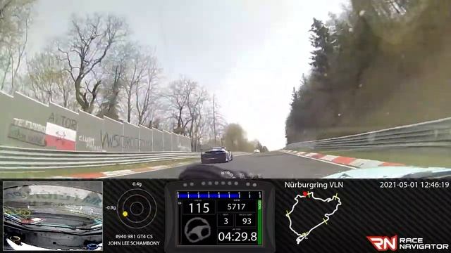 Porsche Cayman GT4 CS 981 Nürburgring Nordschleife 8.59 VLN / NLS Variante 2021 смотреть онлайн