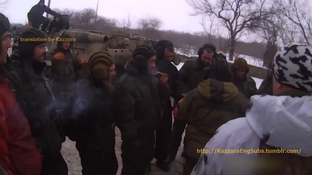 Car thief who was forced to fight as tank driver spotted Debaltseve battle video смотреть онлайн