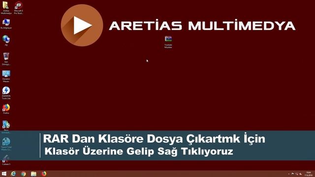 WİNRAR KLASÖRE RAR DAN DOSYA ÇIKARTMA смотреть онлайн