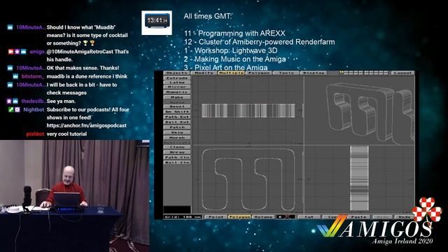 Lightwave 3D Workshop - Amiga Ireland 2020 смотреть онлайн