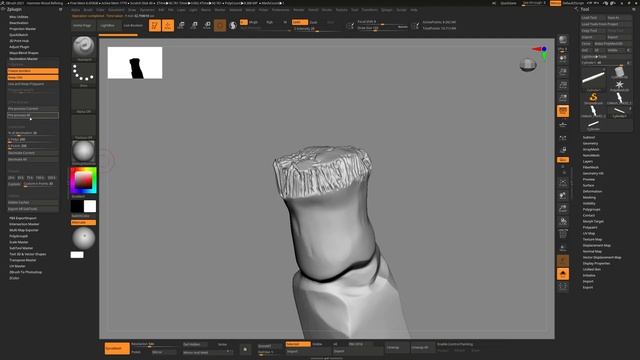 Understanding Decimation Master in Zbrush @MaxonZBrush смотреть онлайн