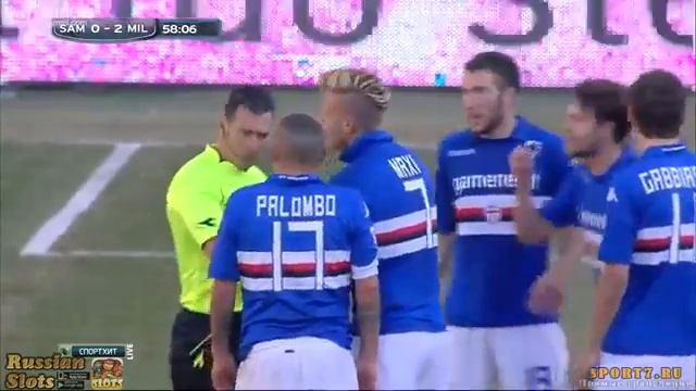 Adil Rami goal vs Sampdoria. 2 - 0 смотреть онлайн