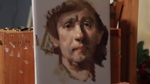 Portrait Painting Tutorial | Classical Oil Color Mixtures - Explained смотреть онлайн