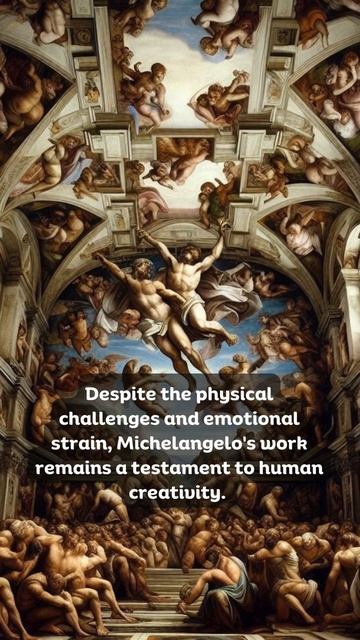 Michelangelo's Sistine Chapel #daily #didyouknowfacts #facts #shorts #art #painter #artfacts смотреть онлайн