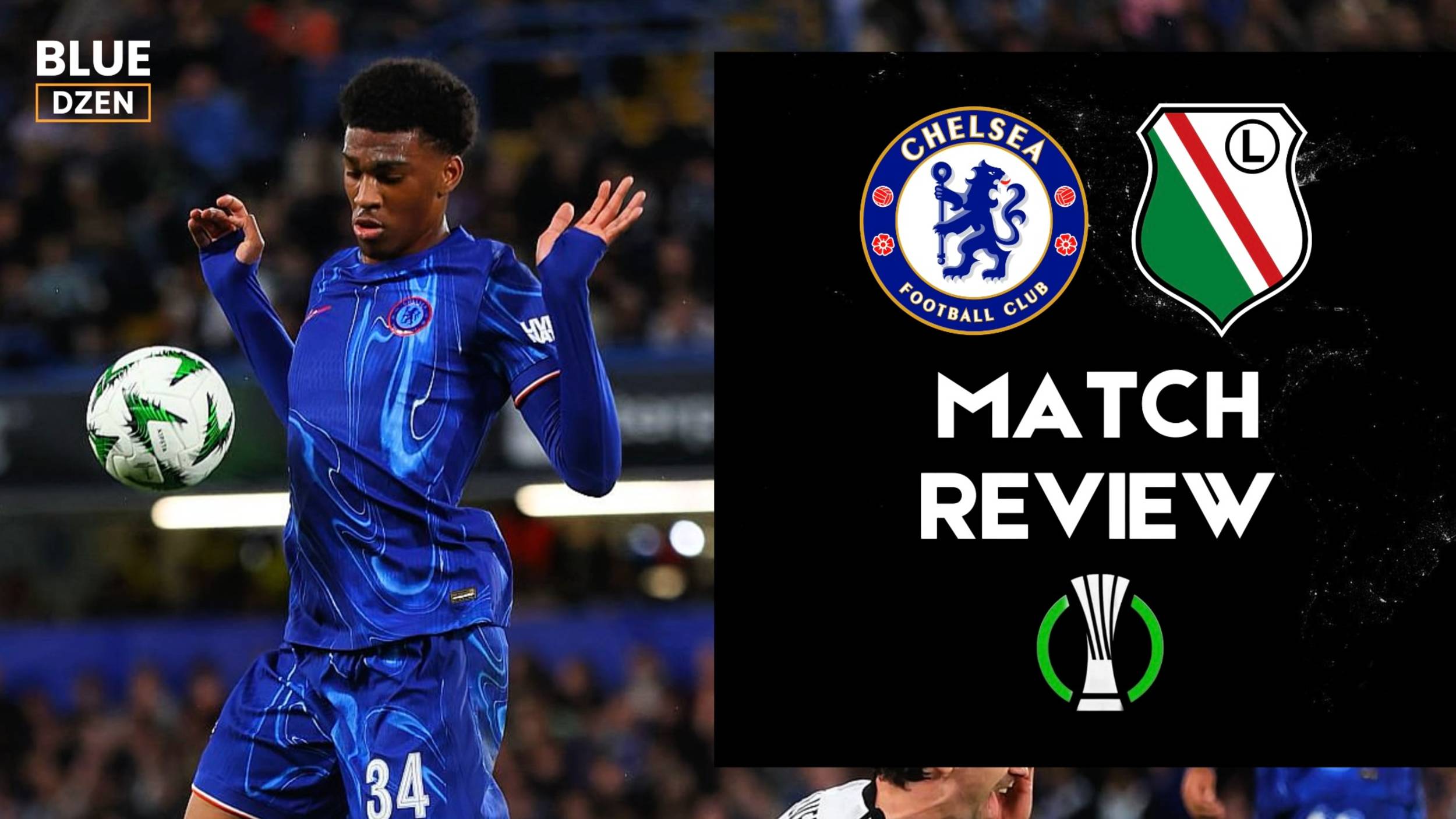 Лига Конференций. Челси — Легия. Обзор матча | Синий Дзен смотреть онлайн