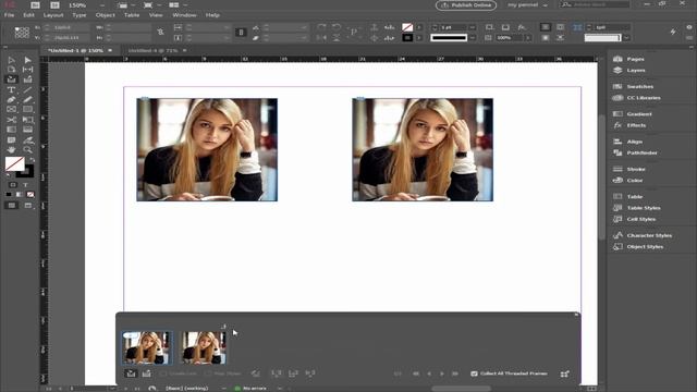 Adobe InDesign cc Tutorial - Content Collecter Tool - Class 5 - Urdu / Hindi смотреть онлайн