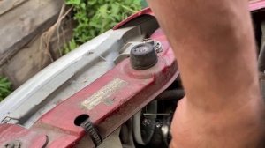 Hyundai Accent ЗАМЕНА ЛАМПОЧКИ БЛИЖНЕГО И ДАЛЬНЕГО СВЕТА ФАР