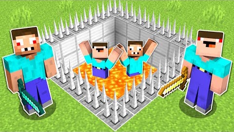 ЗЛЫЕ КЛОНЫ ПОЙМАЛИ НУБА И ПРО В ЛОВУШКУ МАЙНКРАФТ ! НУБИК И ТРОЛЛИНГ ЛОВУШКА В MINECRAFT смотреть онлайн