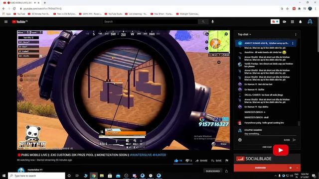 🔴PUBG MOBILE LIVE | DOT EXE ELITE CUSTOM | ECLIPSE GAMING 😇 смотреть онлайн