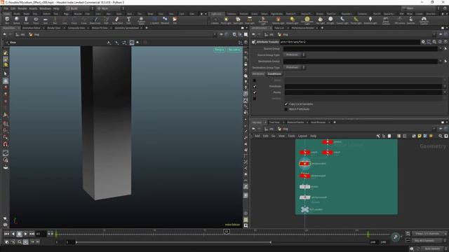 Mycelium Effect - Part 3 - Using transfer node to create mycelium growth смотреть онлайн
