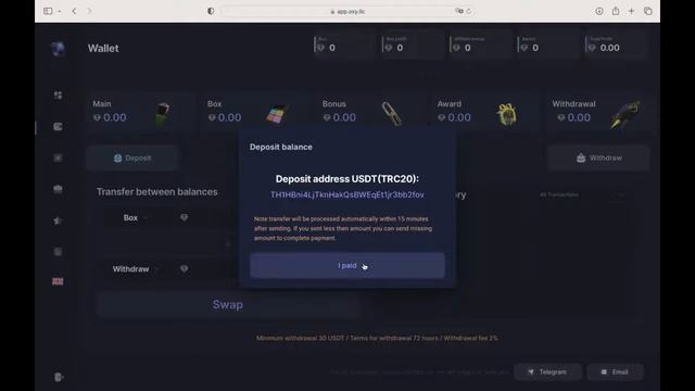 OXY Media Buying Team | How to make a deposit and activate the BOX смотреть онлайн