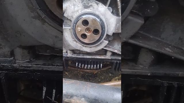 Газель Бизнес двигатель Cummins 2,8 течёт сальник передний коленвал