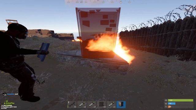 отжали серный карьер у клана в Раст/Rust смотреть онлайн
